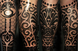  Стиль Полинезийские татуировки